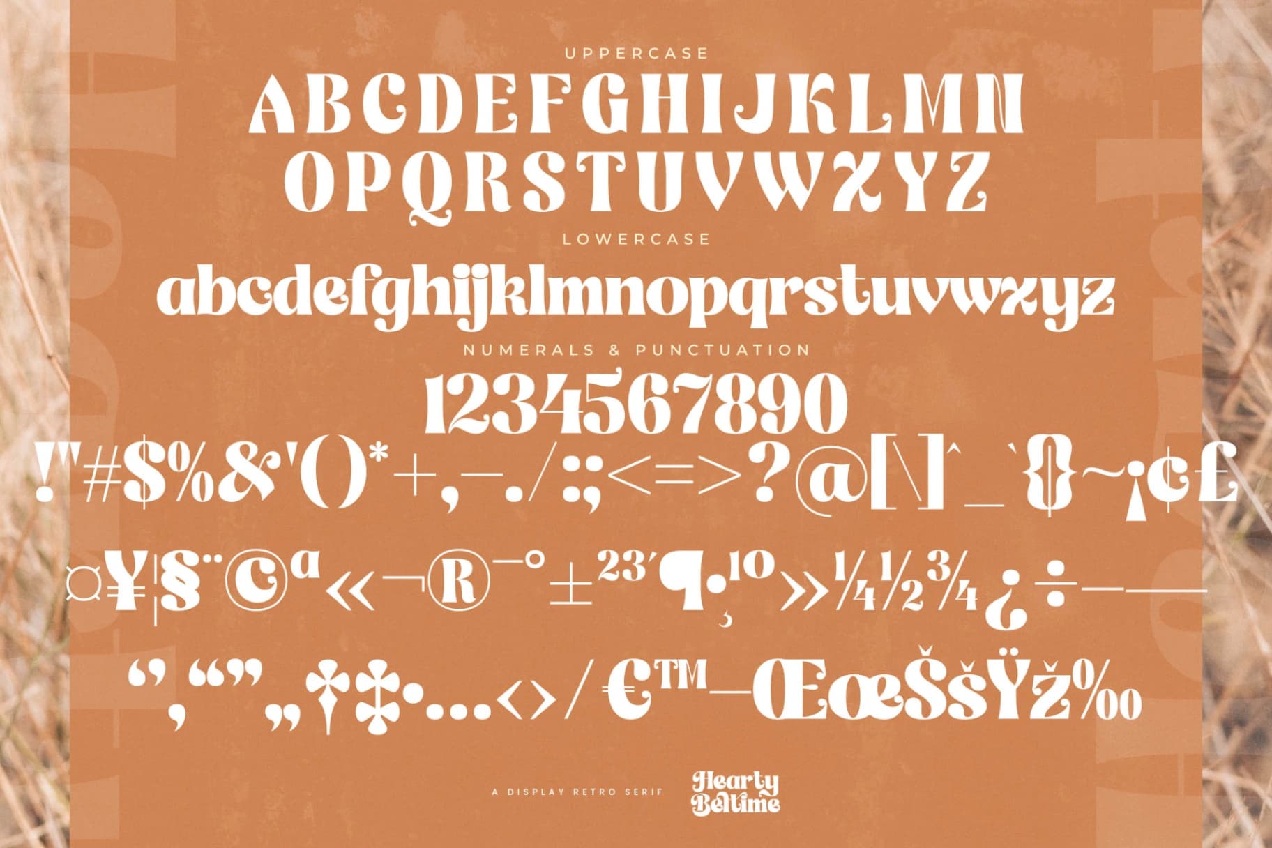Preview 18 for Hearty Beltime - Display Retro Serif