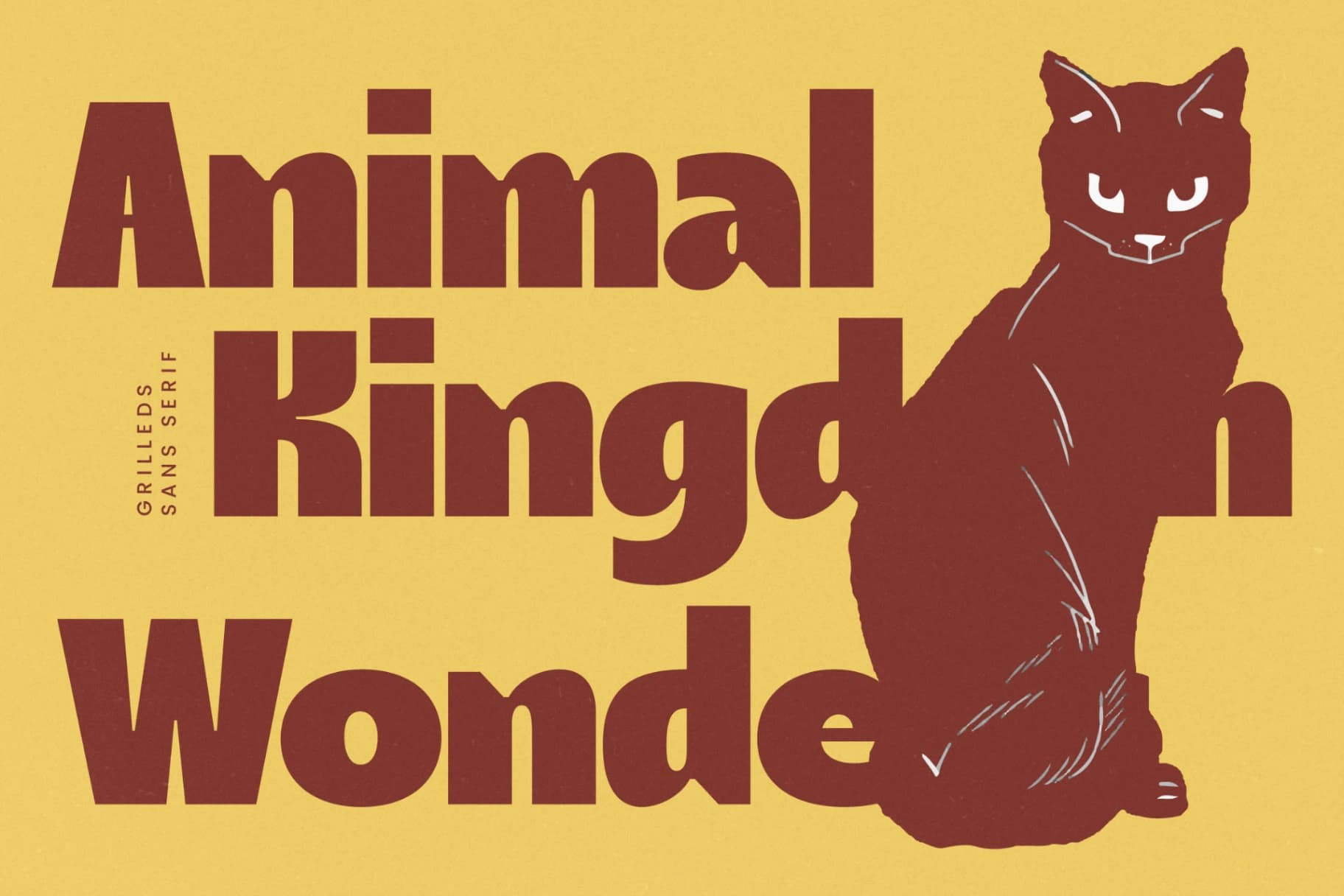Preview 2 for Grilleds - Sans Serif font