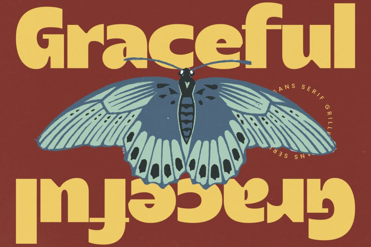 Grilleds - Sans Serif font font preview 13