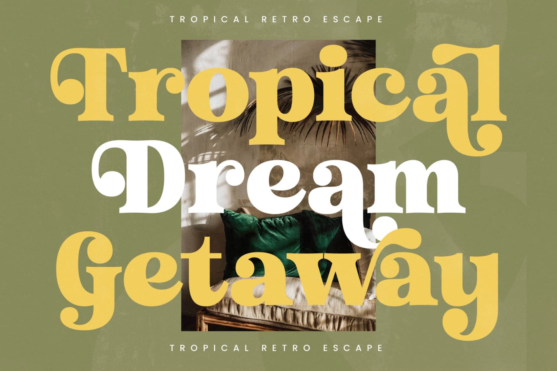 Preview 6 for Trendy Voyage - Modern Retro Serif