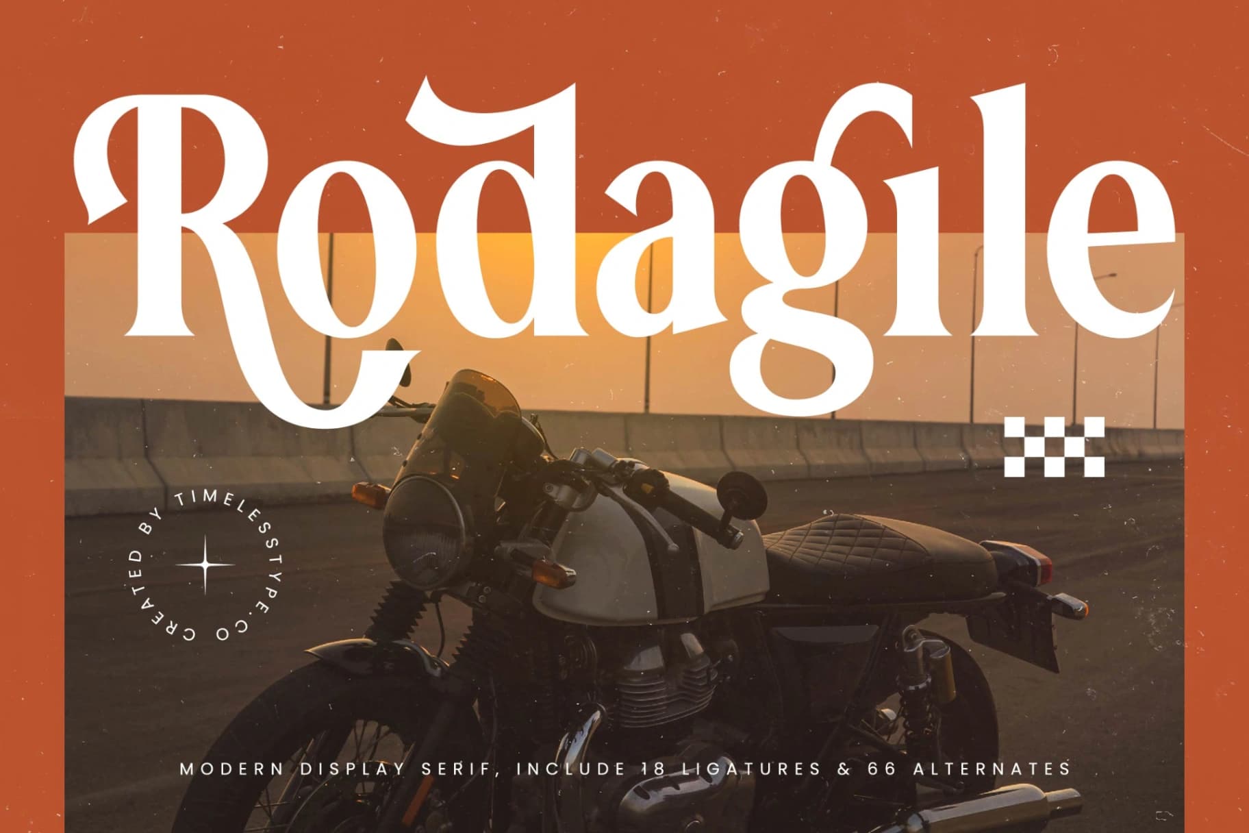 Preview 1 for Rodagile - Modern Display Serif