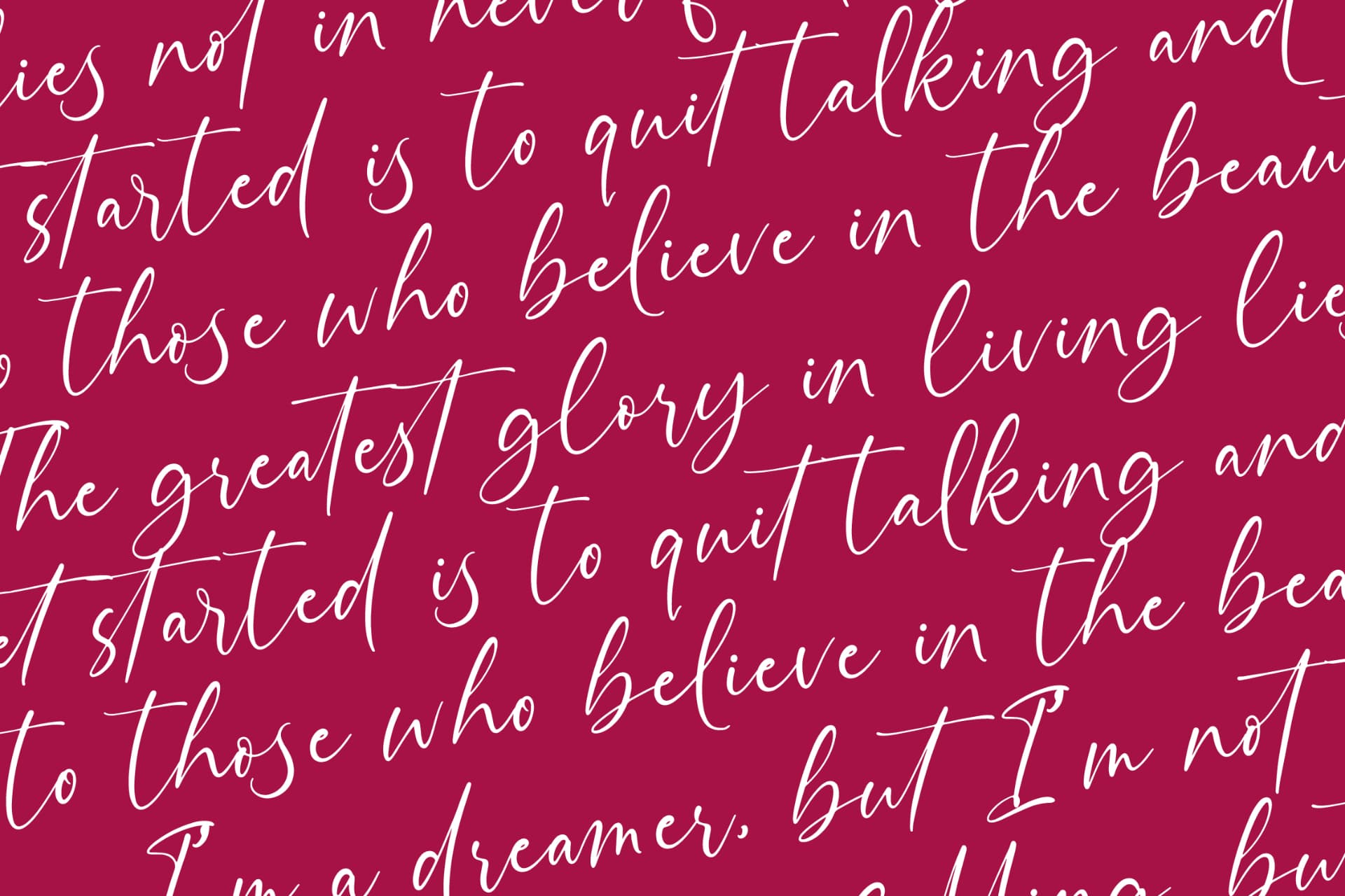 Preview 13 for Montise Natasha - Stylish Handwritten Font