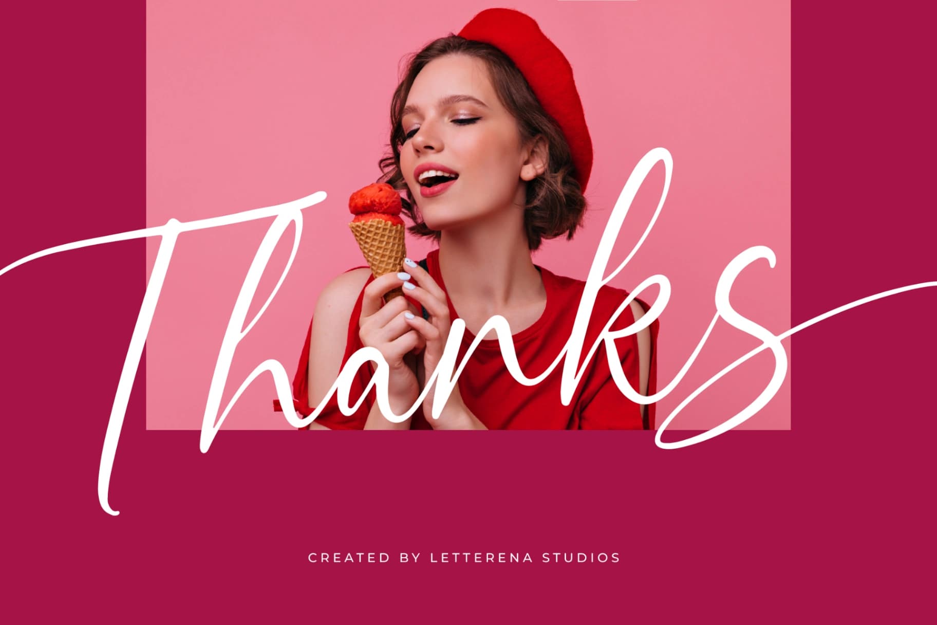 Preview 20 for Montise Natasha - Stylish Handwritten Font