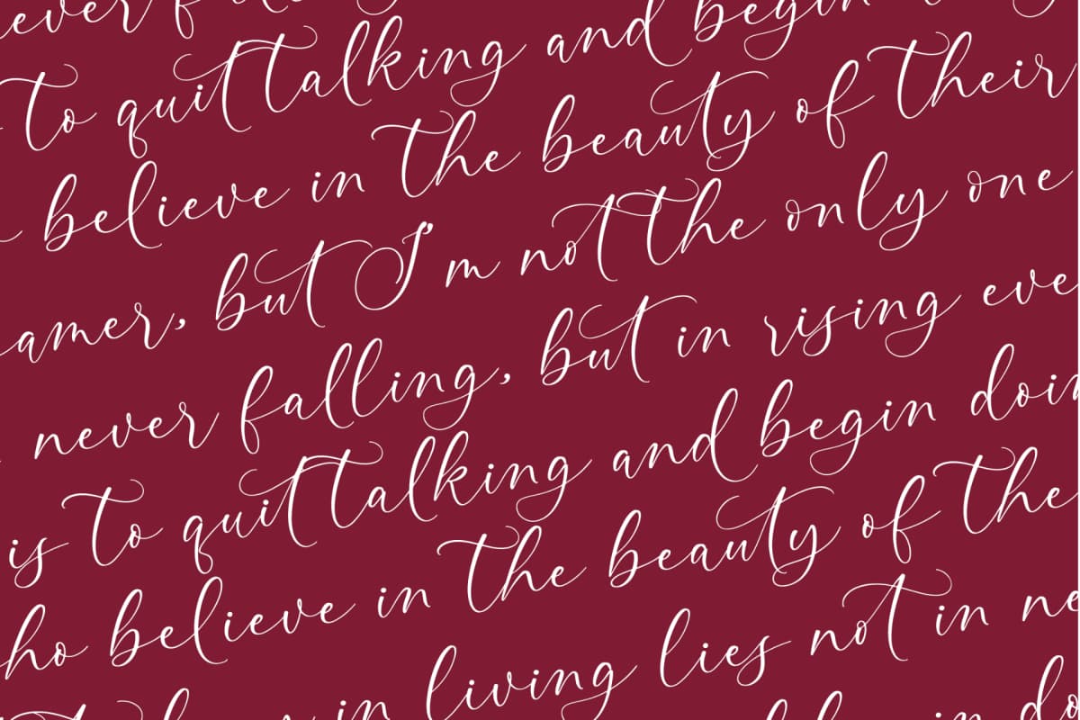 Aurating Martey - Stylish Calligraphy Font font preview 13