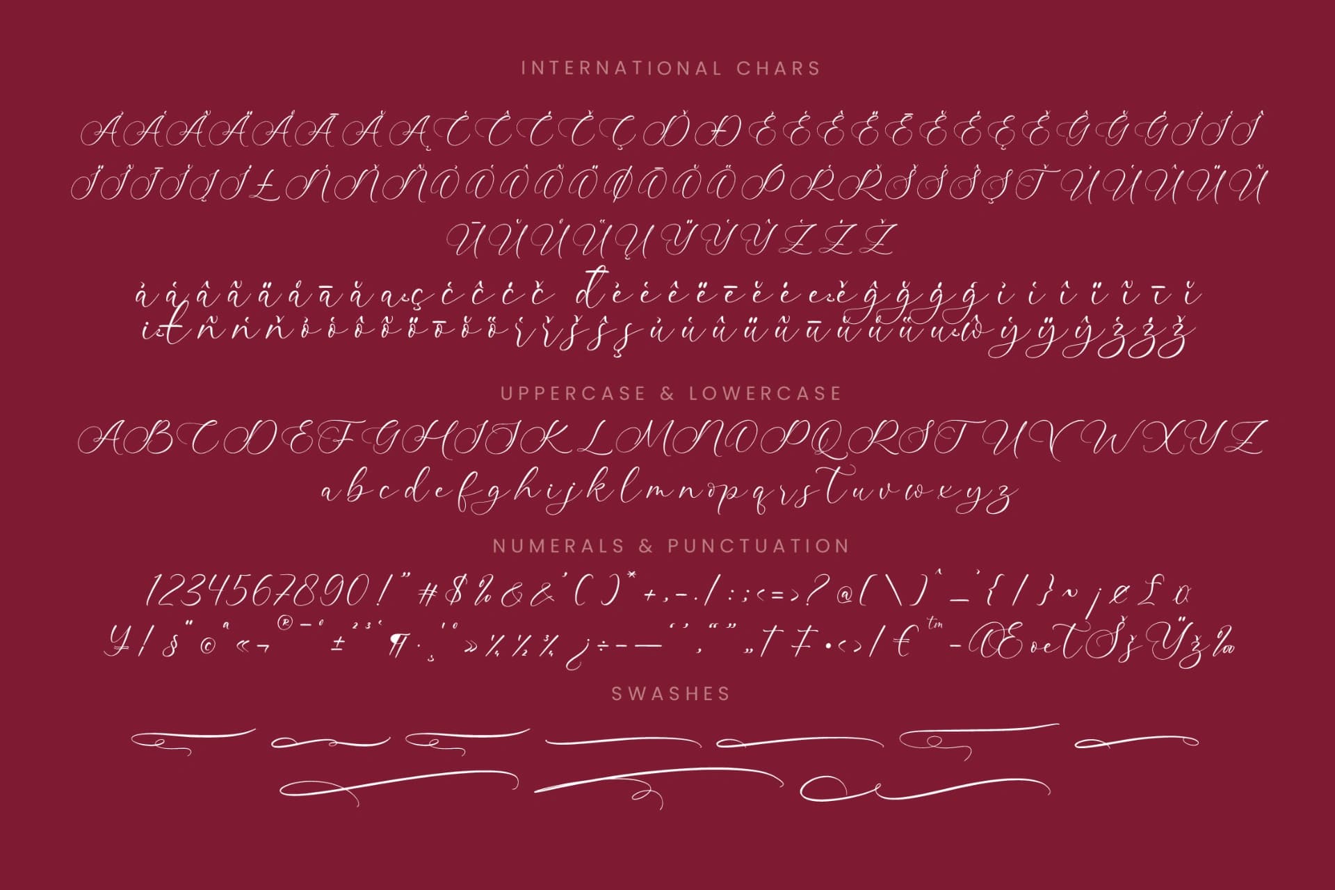 Preview 18 for Aurating Martey - Stylish Calligraphy Font