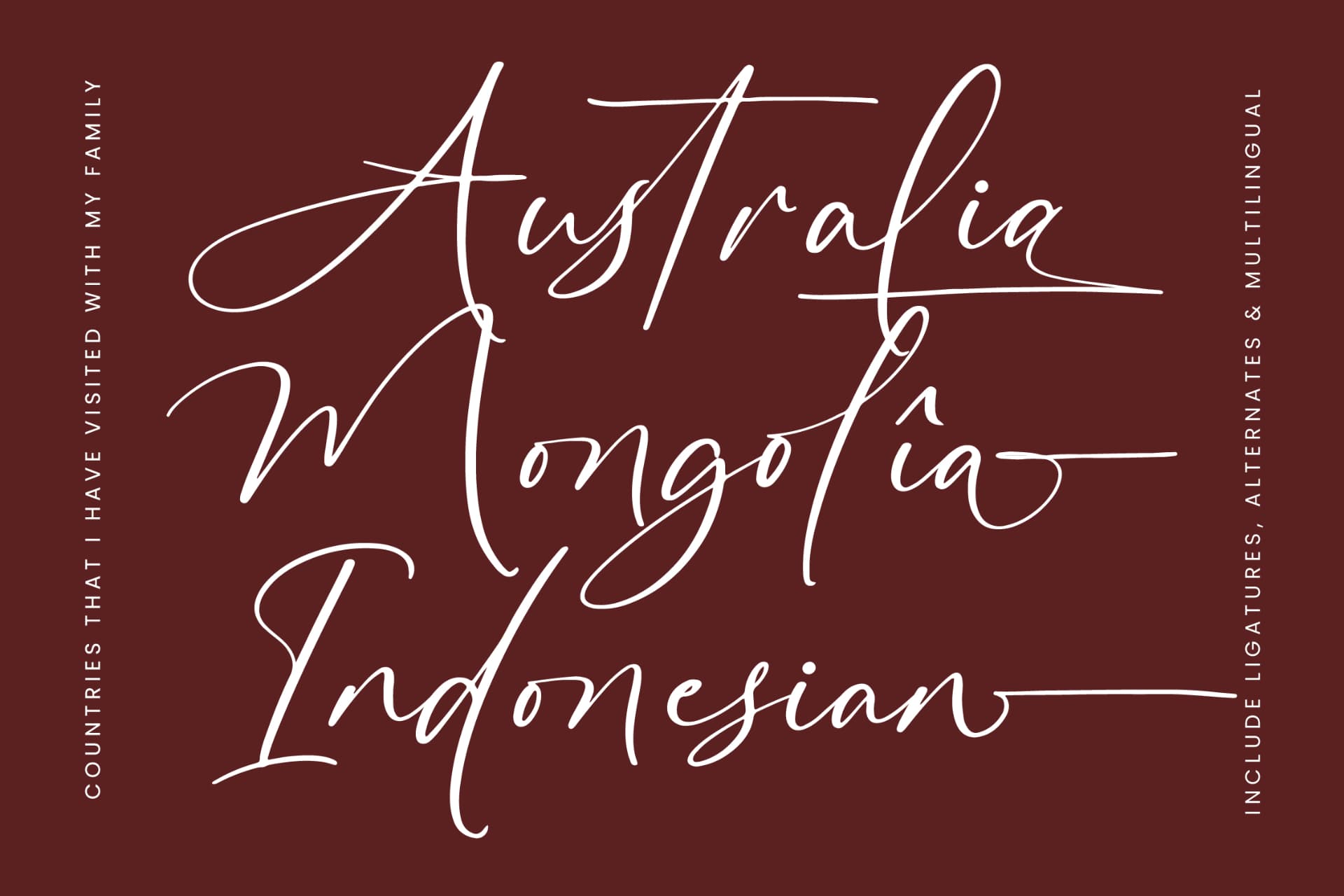 Preview 15 for Romantic Devotion - Stylish Signature Font