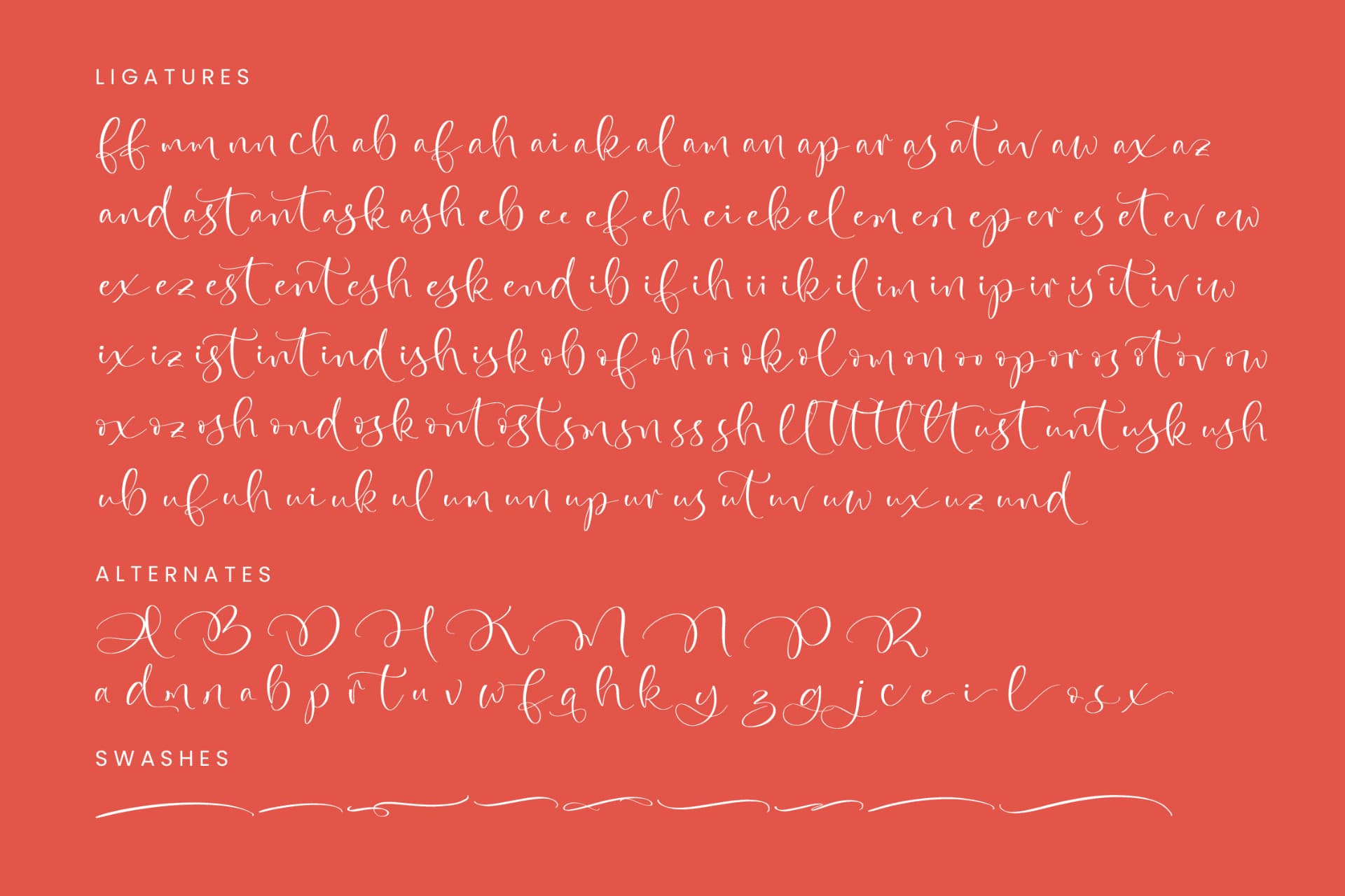 Preview 18 for Aquatic Mystiqu - Stylish Handwritten Font