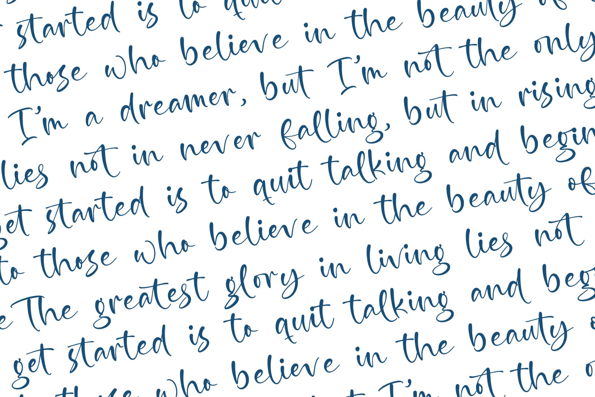 Preview 16 for Exuisite Seahorse - Quirky Handwritten Font