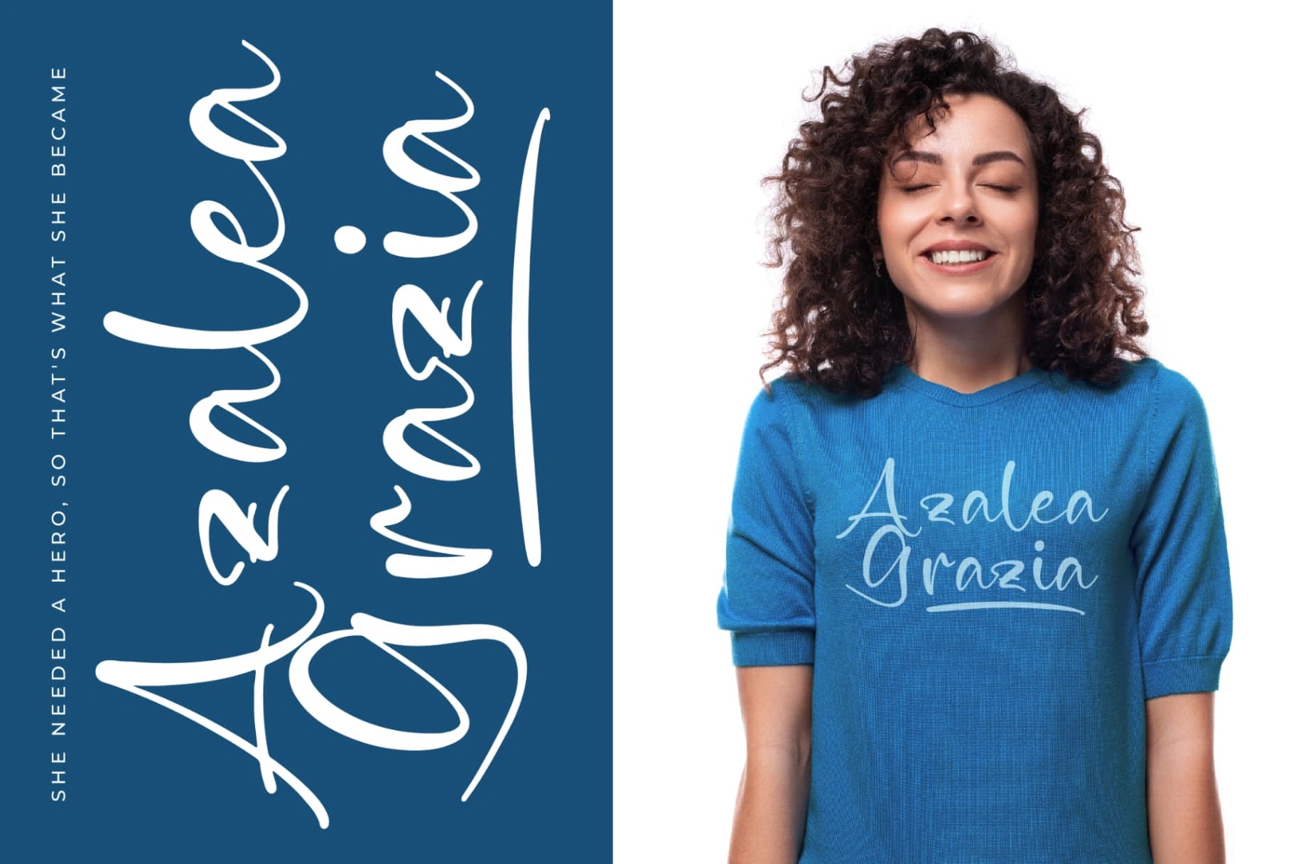 Preview 4 for Exuisite Seahorse - Quirky Handwritten Font