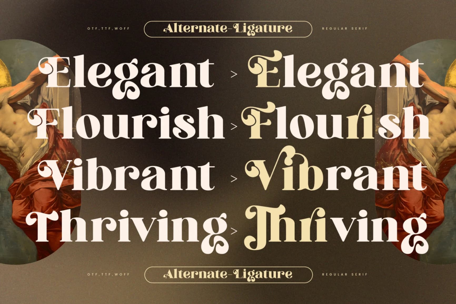 Preview 11 for Thelost Magica - Modern Alternate Serif