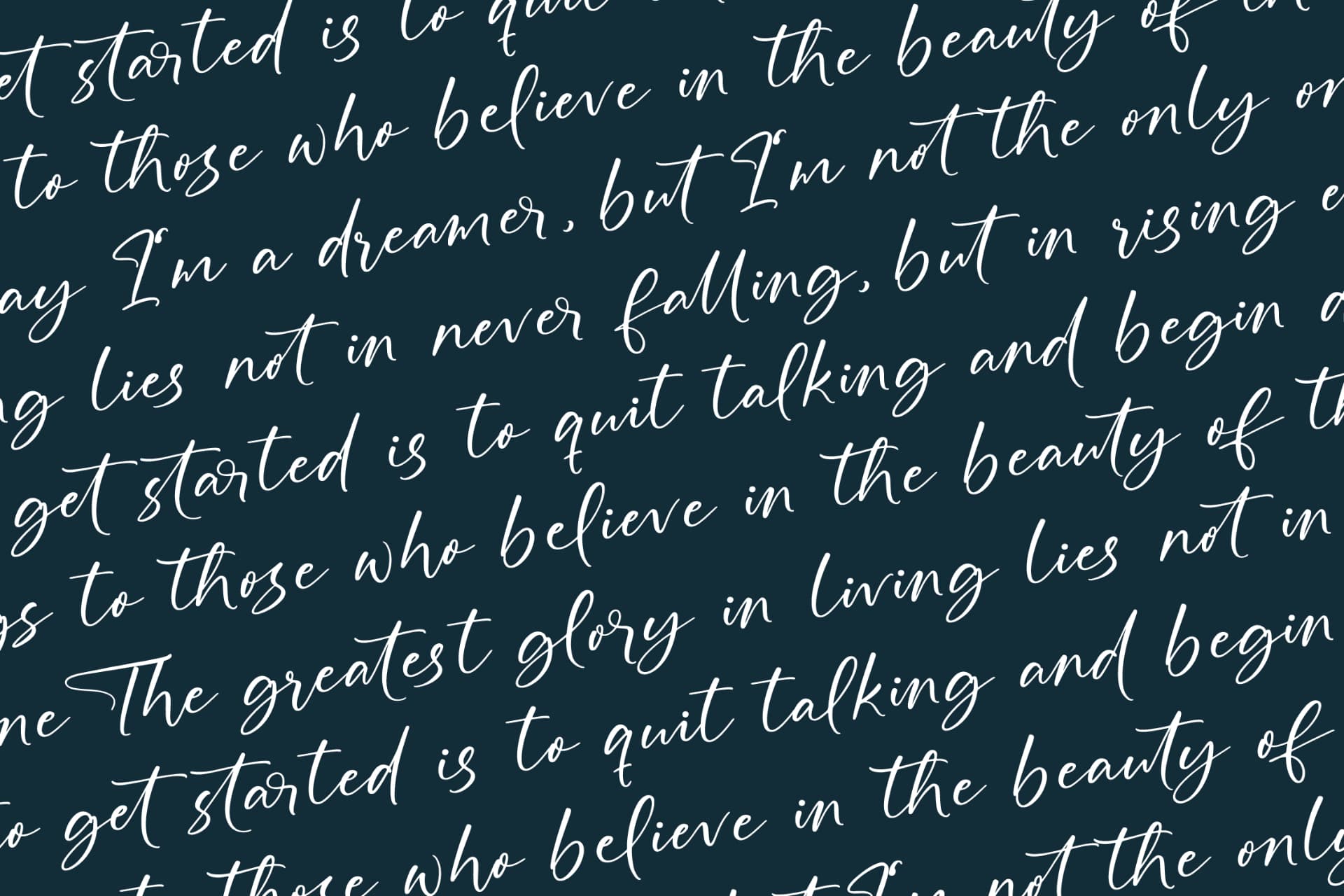 Preview 17 for Defloris Another - Stylish Handwritten Font