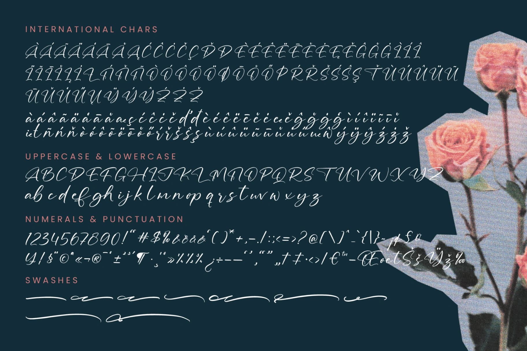 Preview 18 for Defloris Another - Stylish Handwritten Font