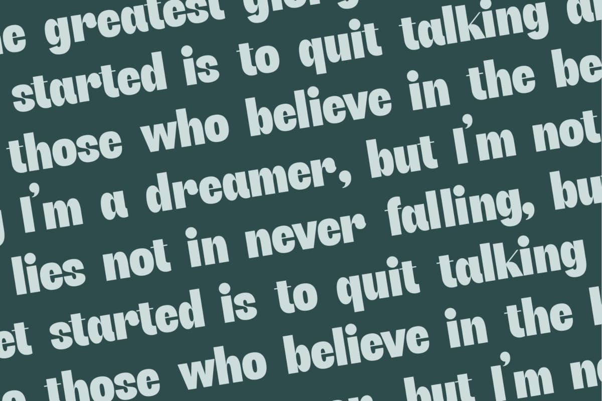 Preview 17 for Giftson - Display Sans Serif Font
