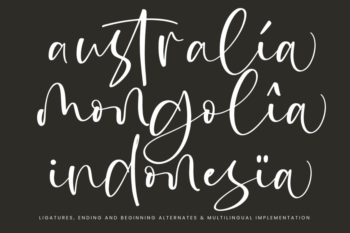 Rustol Wisket - Quirky Handwritten Font font preview 15