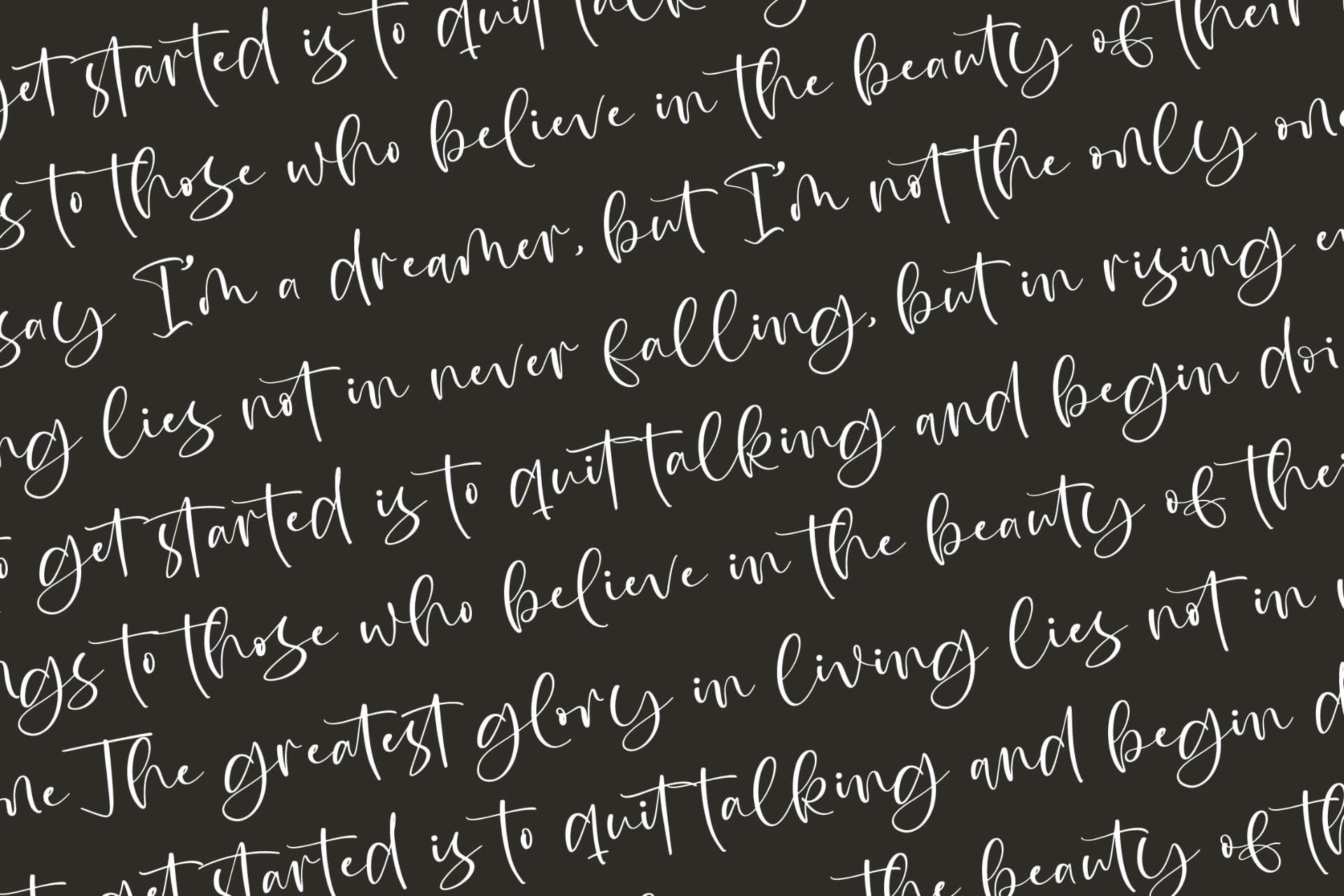 Preview 17 for Rustol Wisket - Quirky Handwritten Font