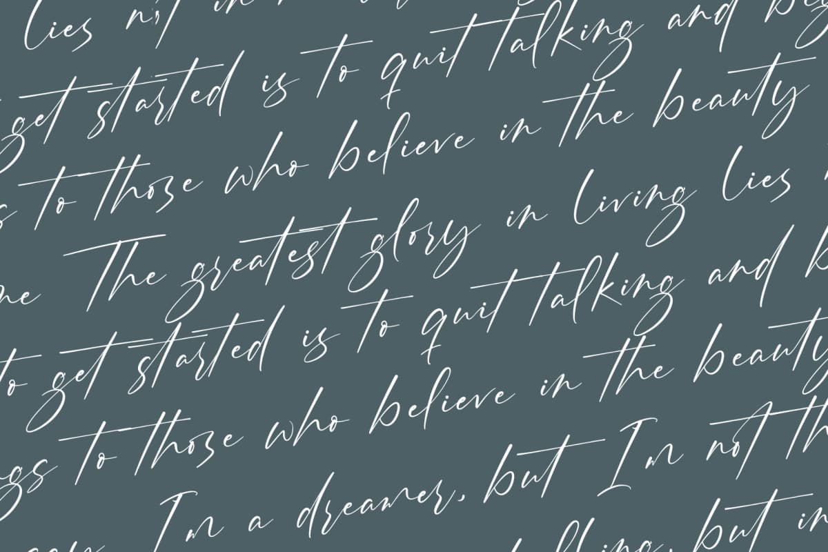 Pinflow Armfrof - Stylish Signature Font font preview 17