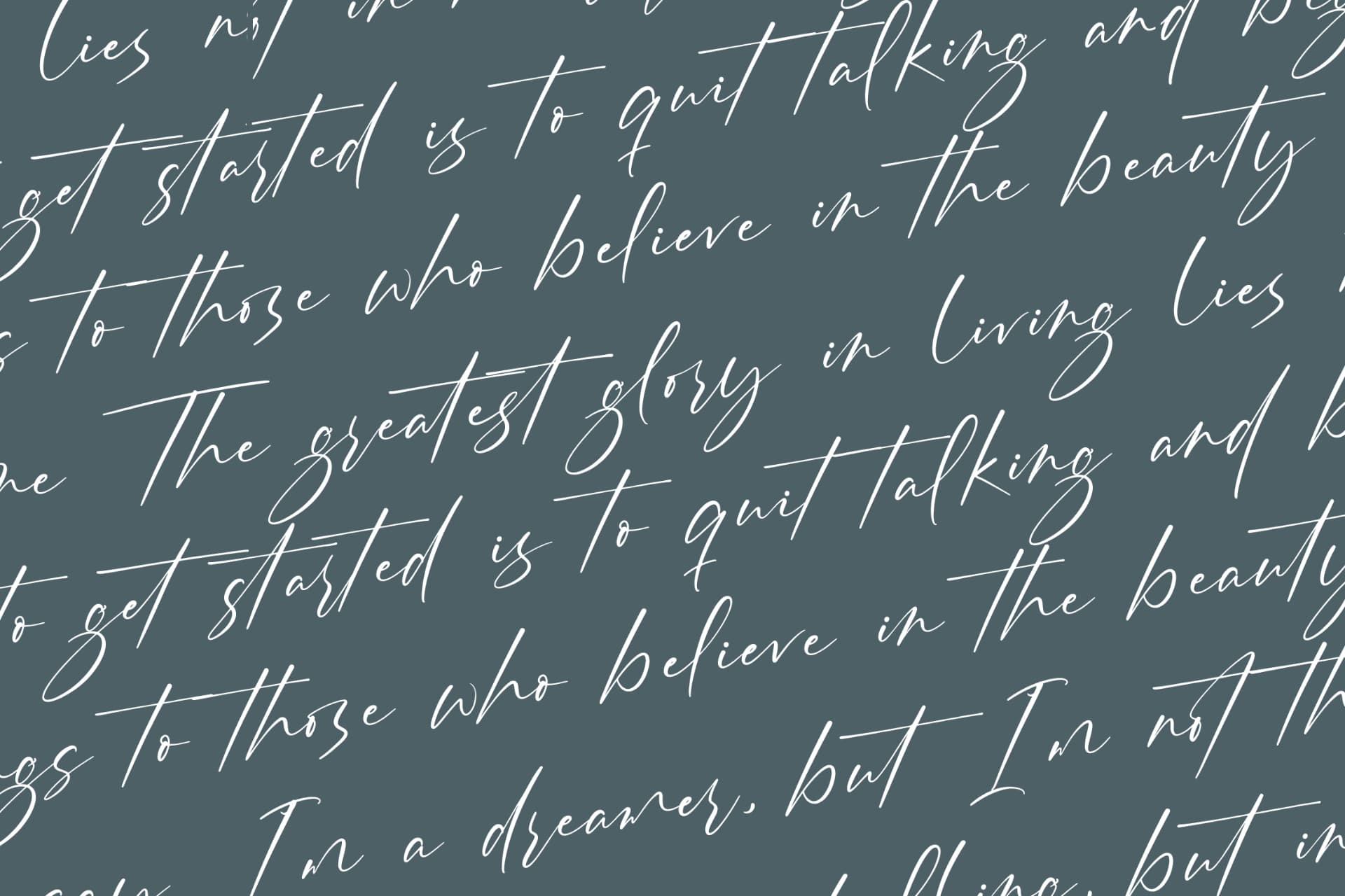 Preview 17 for Pinflow Armfrof - Stylish Signature Font