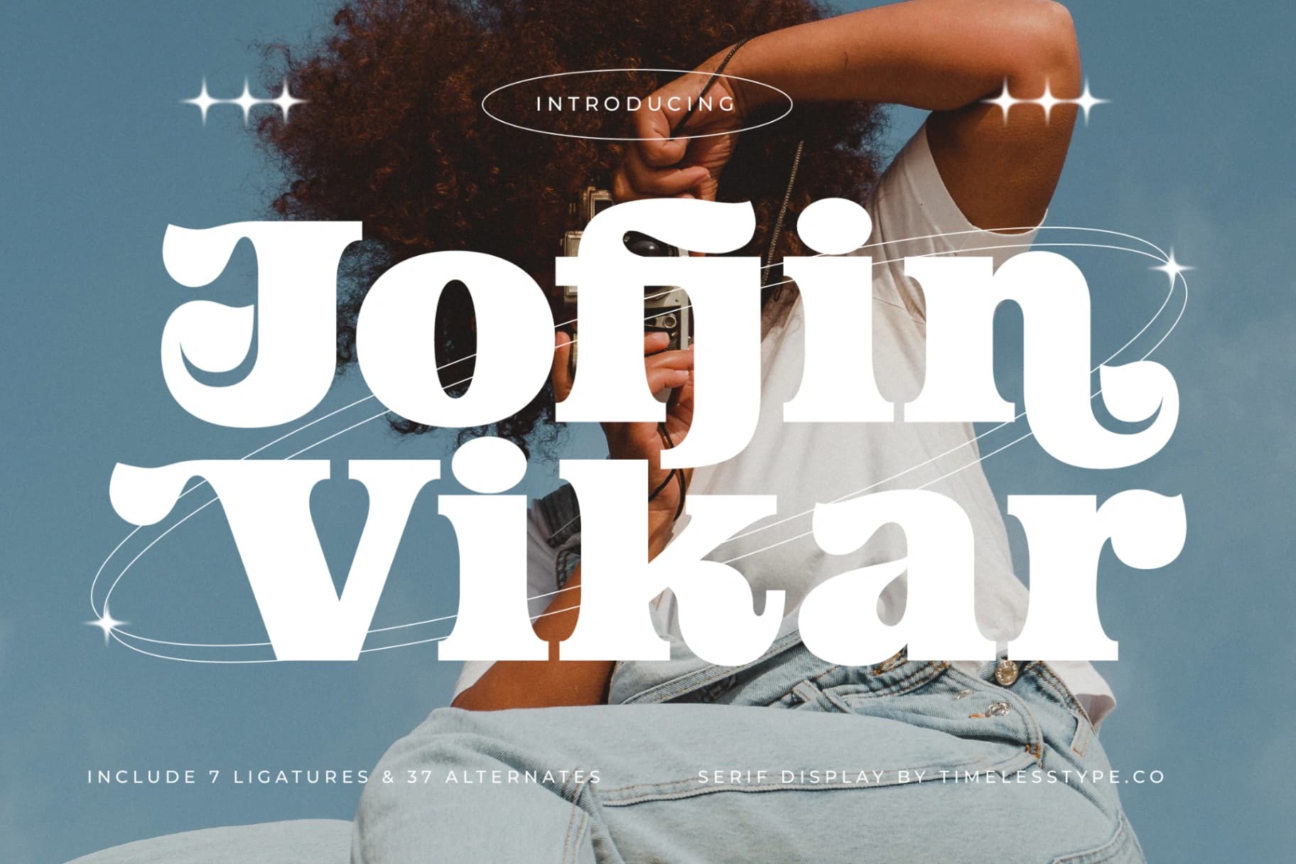 Preview 1 for Jofjin Vikar - Serif Display Font