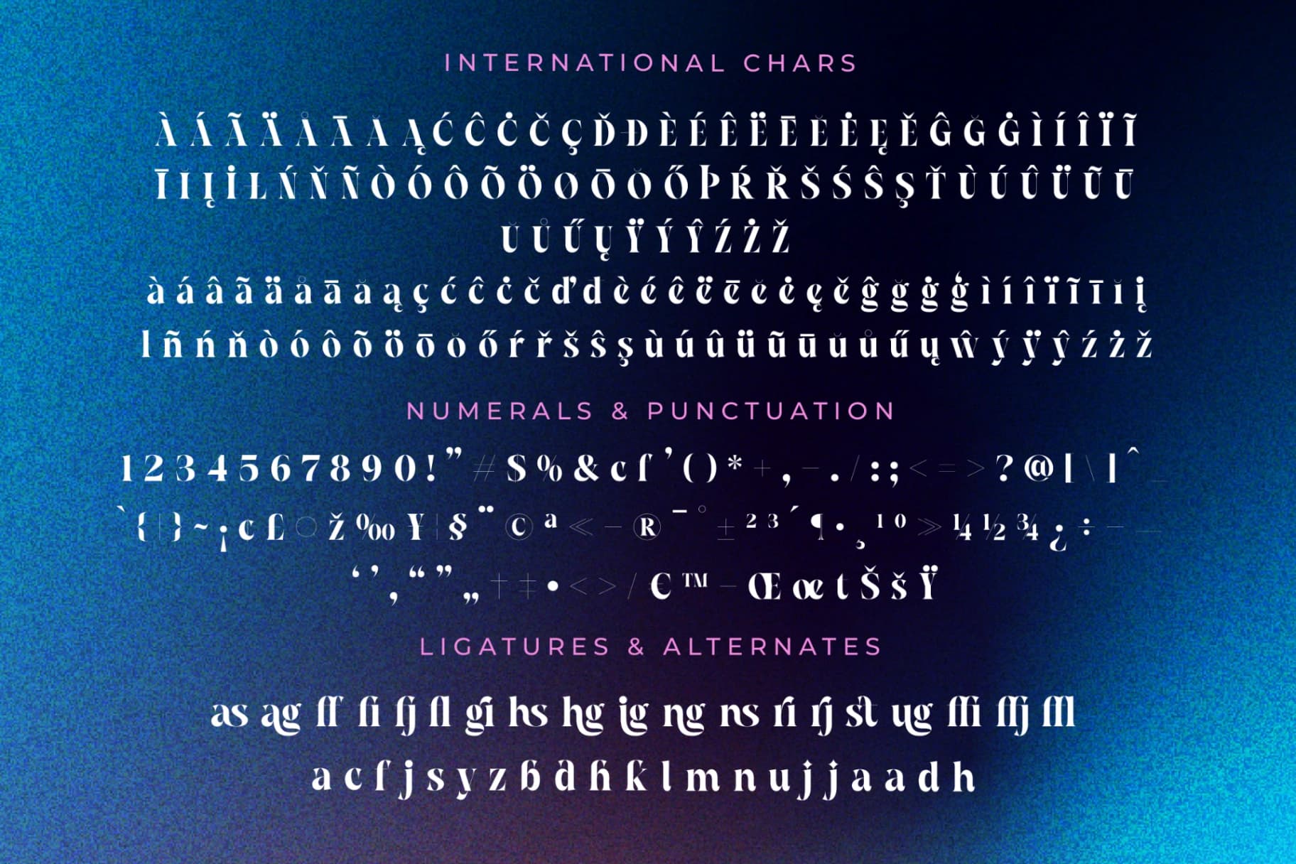 Preview 18 for Waning Regime - Modern Display Serif