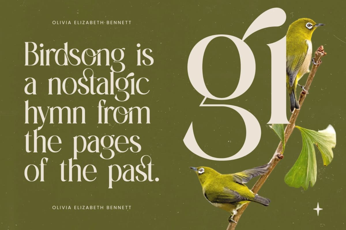 Preview 5 for Eternalo - Bold Tall Serif Display