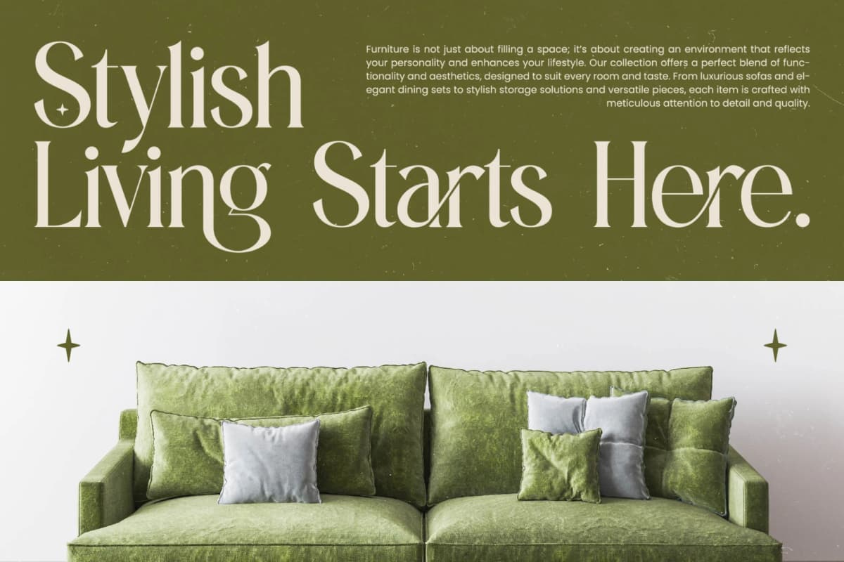 Preview 2 for Eternalo - Bold Tall Serif Display