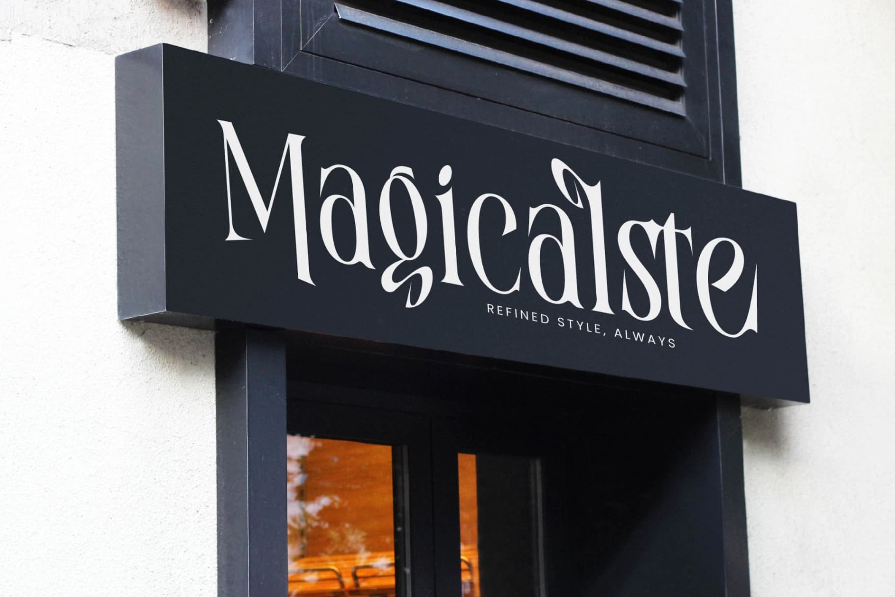 Preview 4 for Enigmatic Legendary - Modern Serif Display