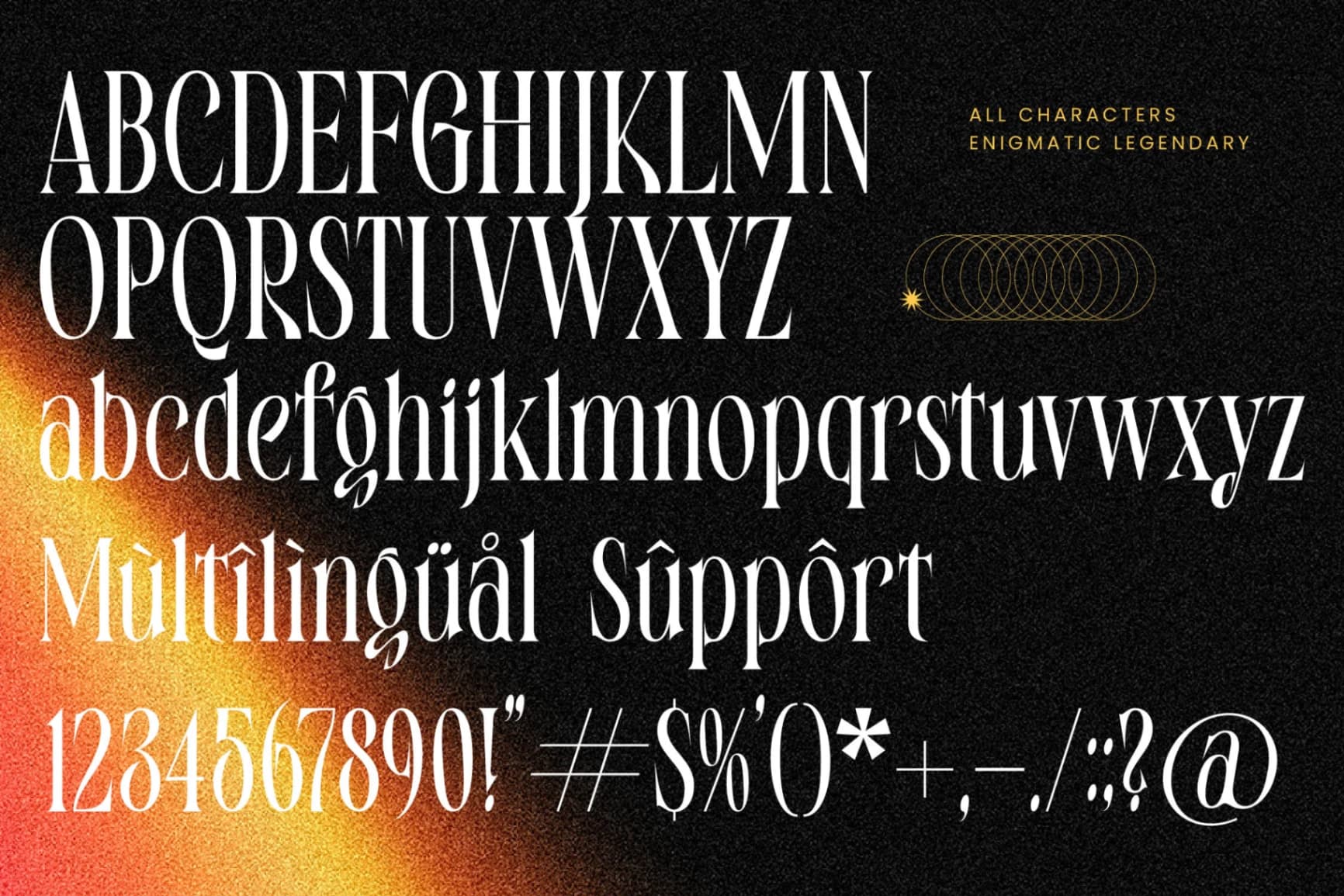 Preview 18 for Enigmatic Legendary - Modern Serif Display