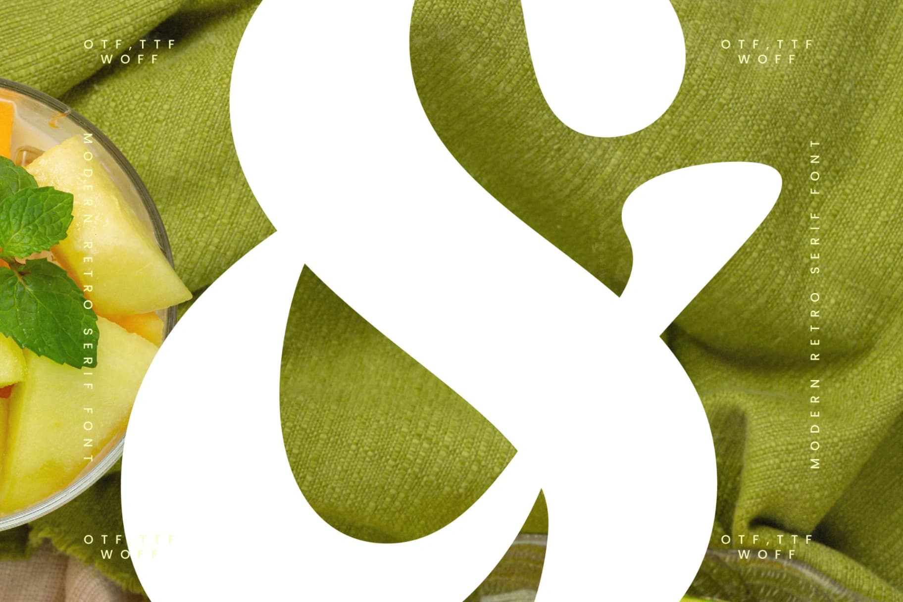 Preview 8 for Garden Delight - Modern Retro Serif