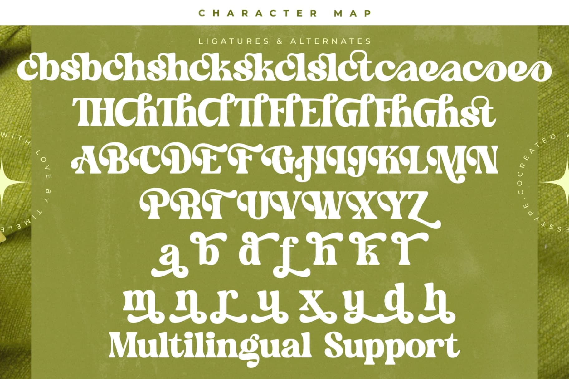 Preview 19 for Garden Delight - Modern Retro Serif