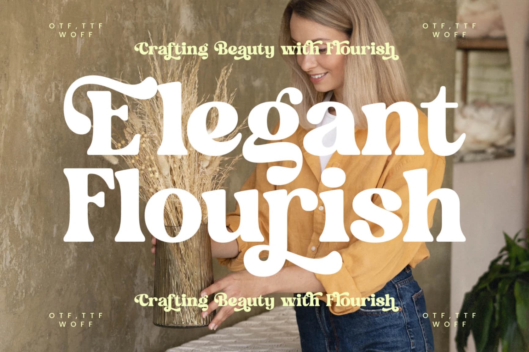 Preview 7 for Garden Delight - Modern Retro Serif