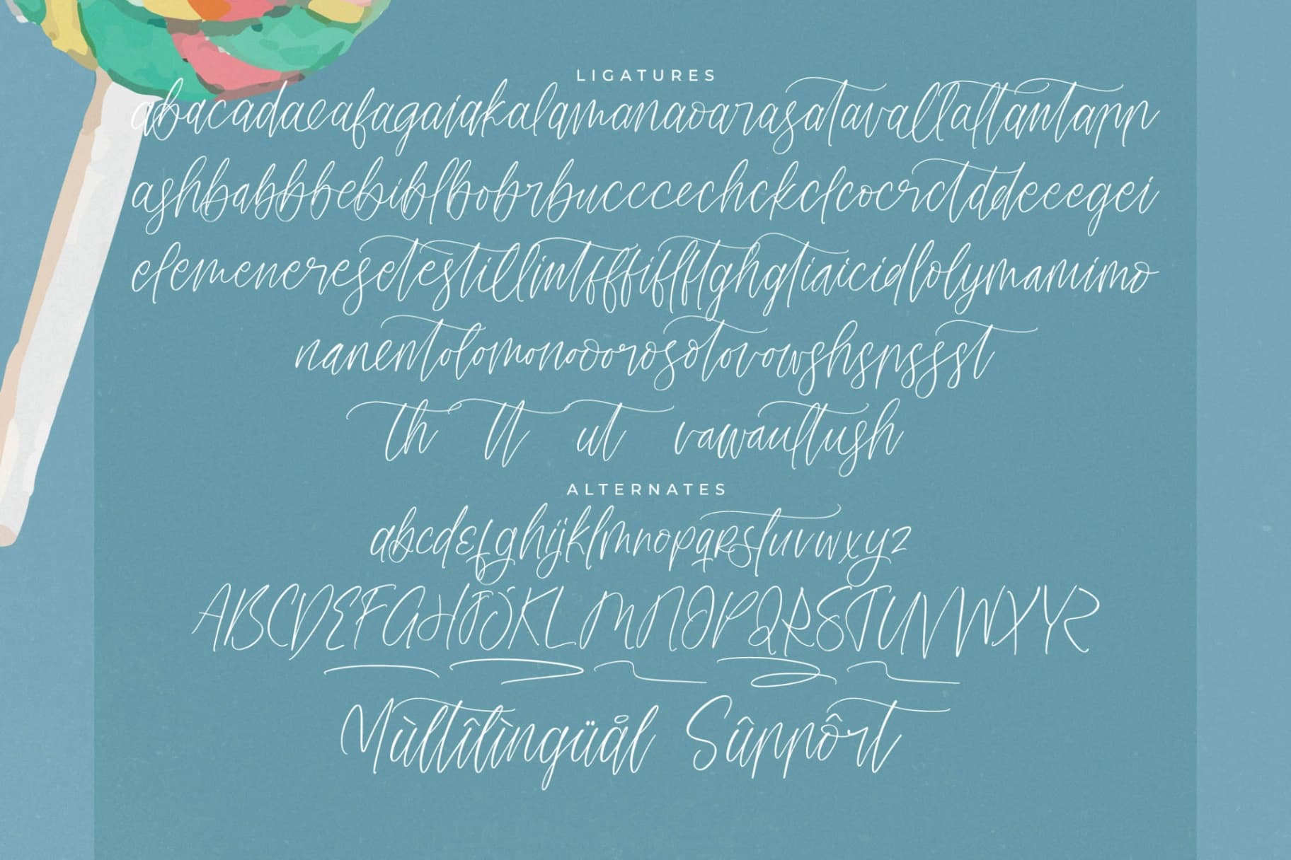 Preview 19 for Magicals Billery - Modern Calligraphy Font