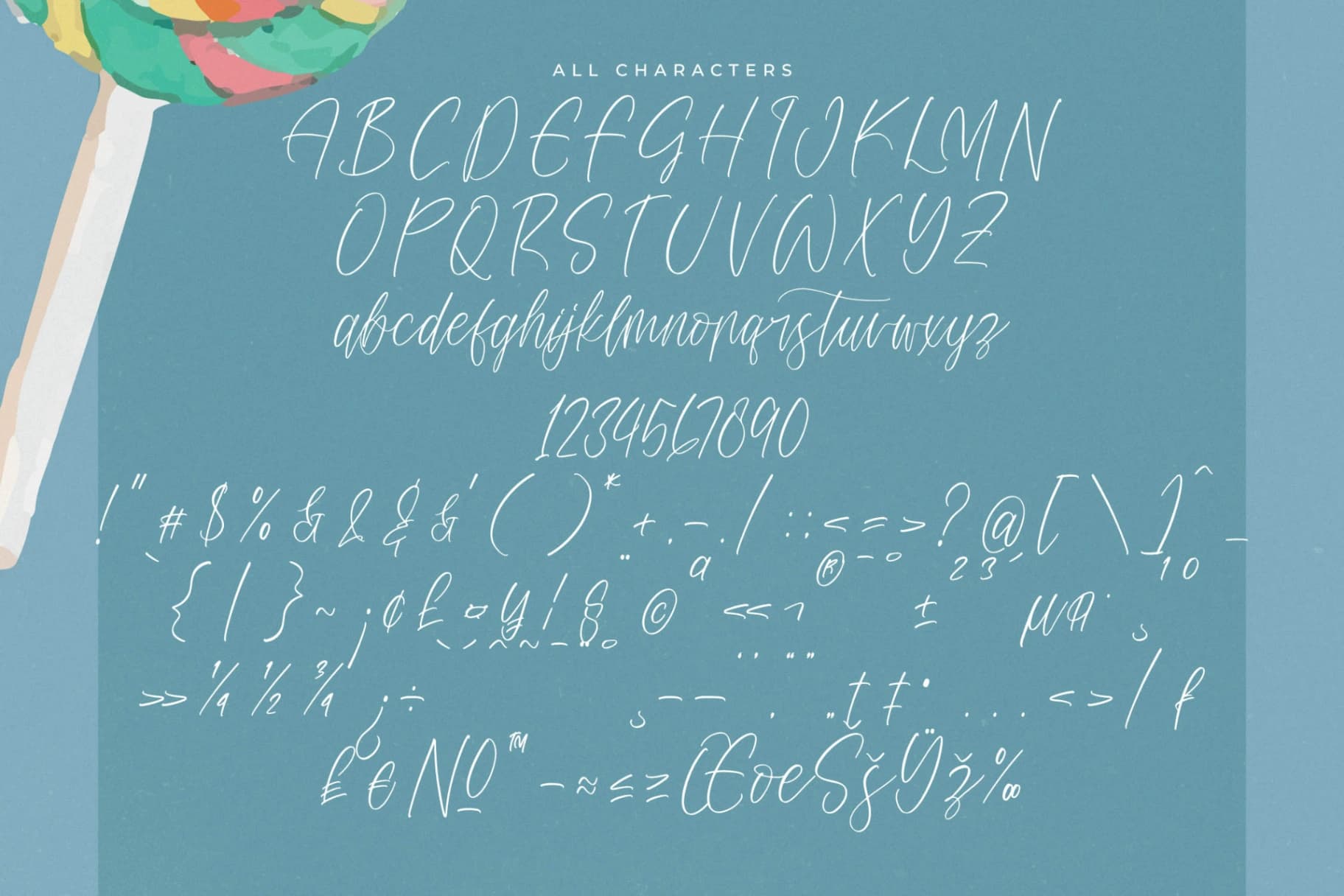Preview 18 for Magicals Billery - Modern Calligraphy Font