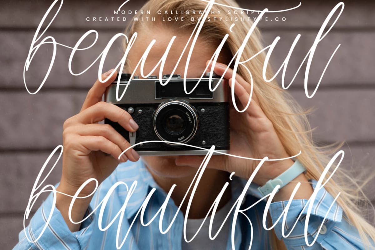 Magicals Billery - Modern Calligraphy Font font preview 14