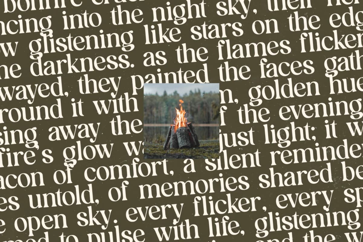 Preview 14 for Bonfire Glisten - Bold Serif Display