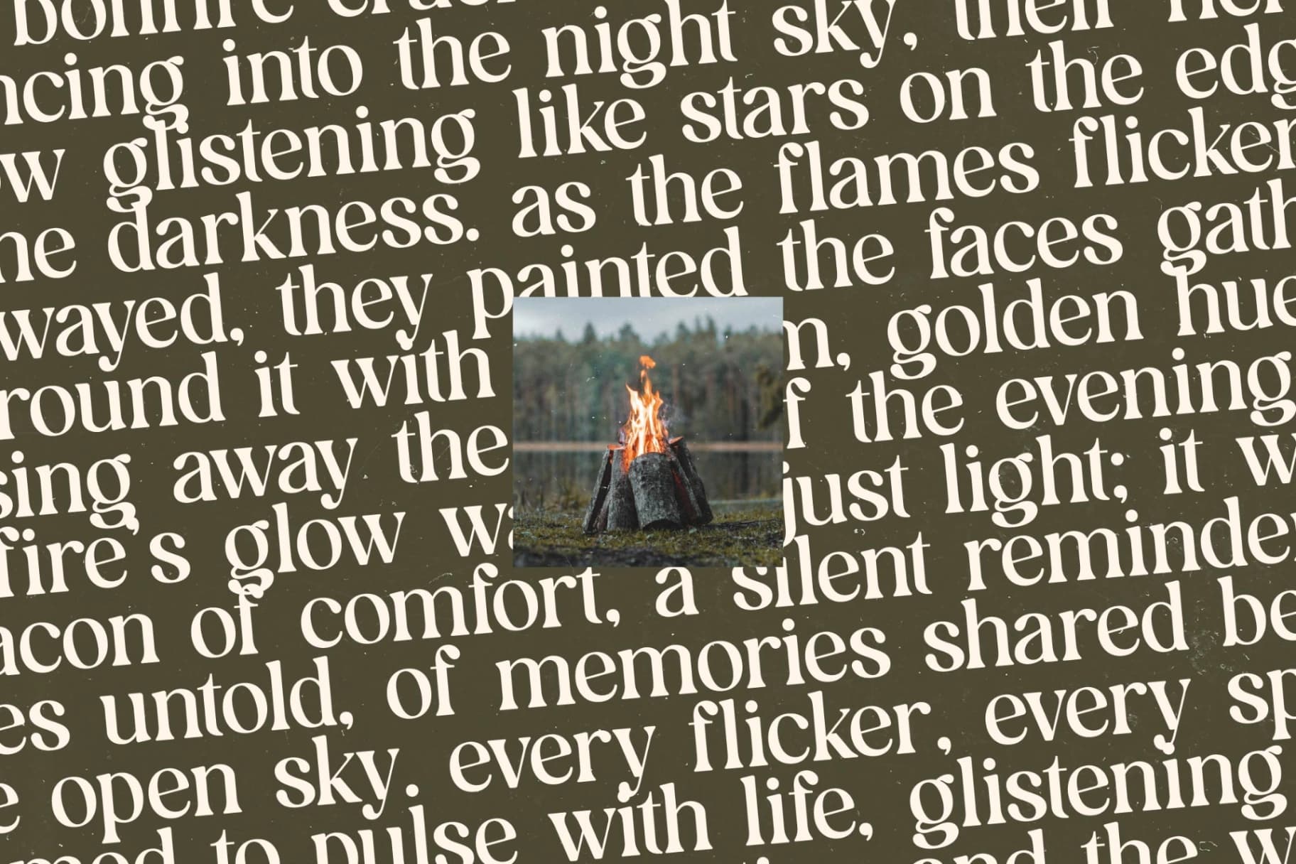 Preview 14 for Bonfire Glisten - Bold Serif Display