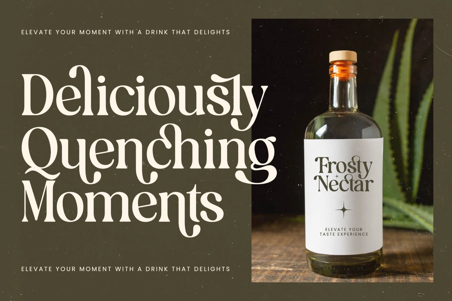 Preview 5 for Bonfire Glisten - Bold Serif Display