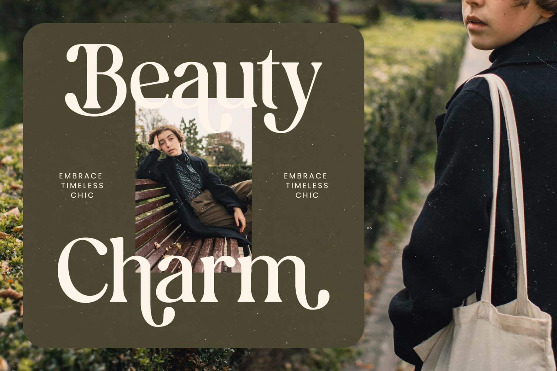 Preview 13 for Bonfire Glisten - Bold Serif Display