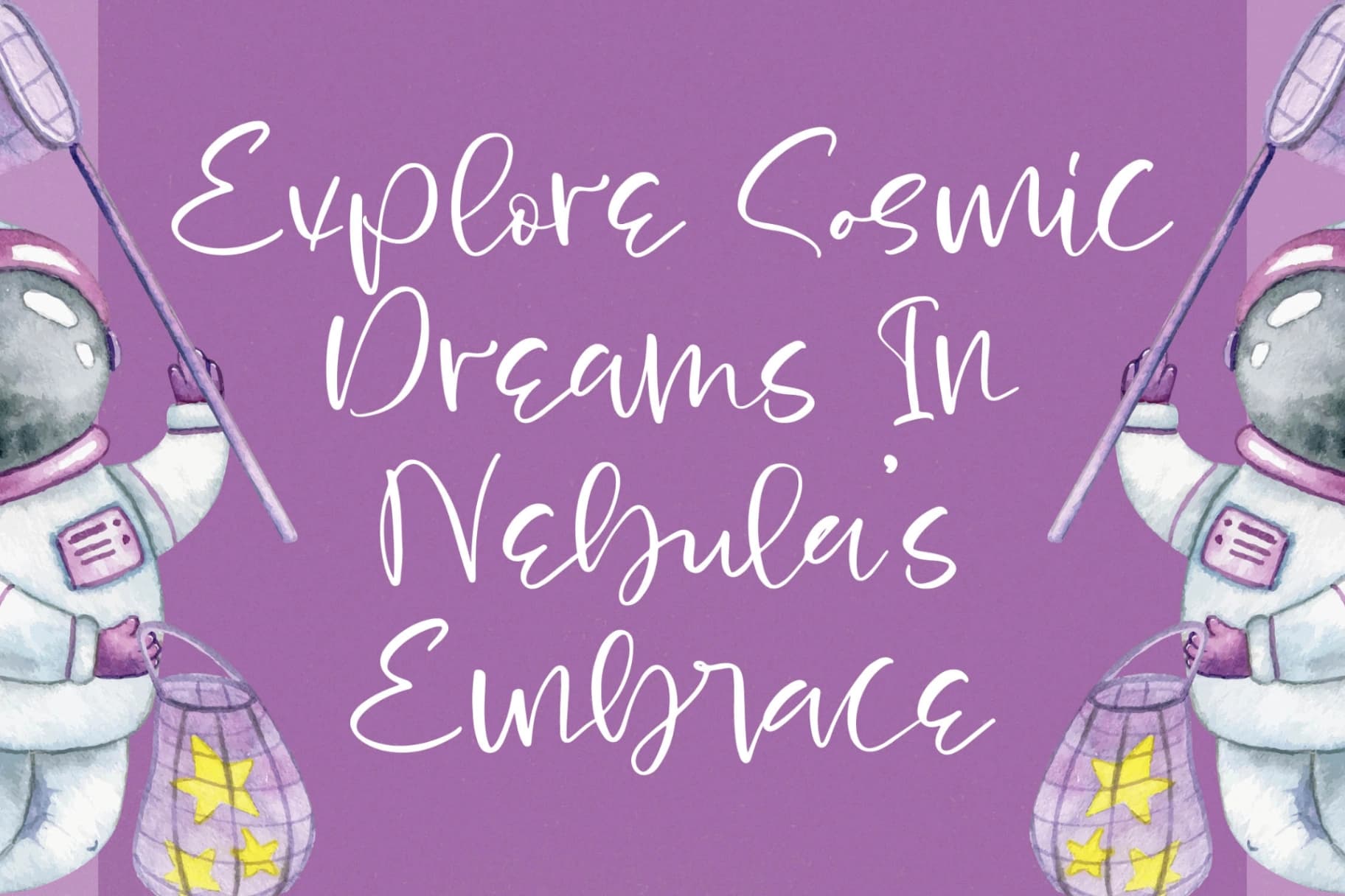Preview 4 for Nebula Golden - Handwritten Script Font