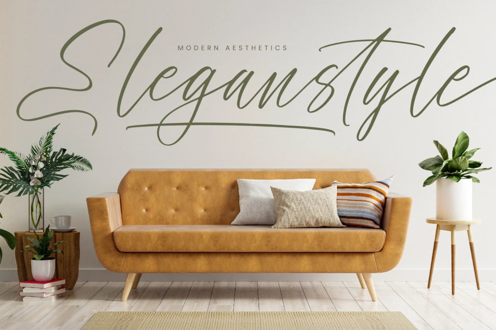 Preview 5 for History Postime - Modern Script Font