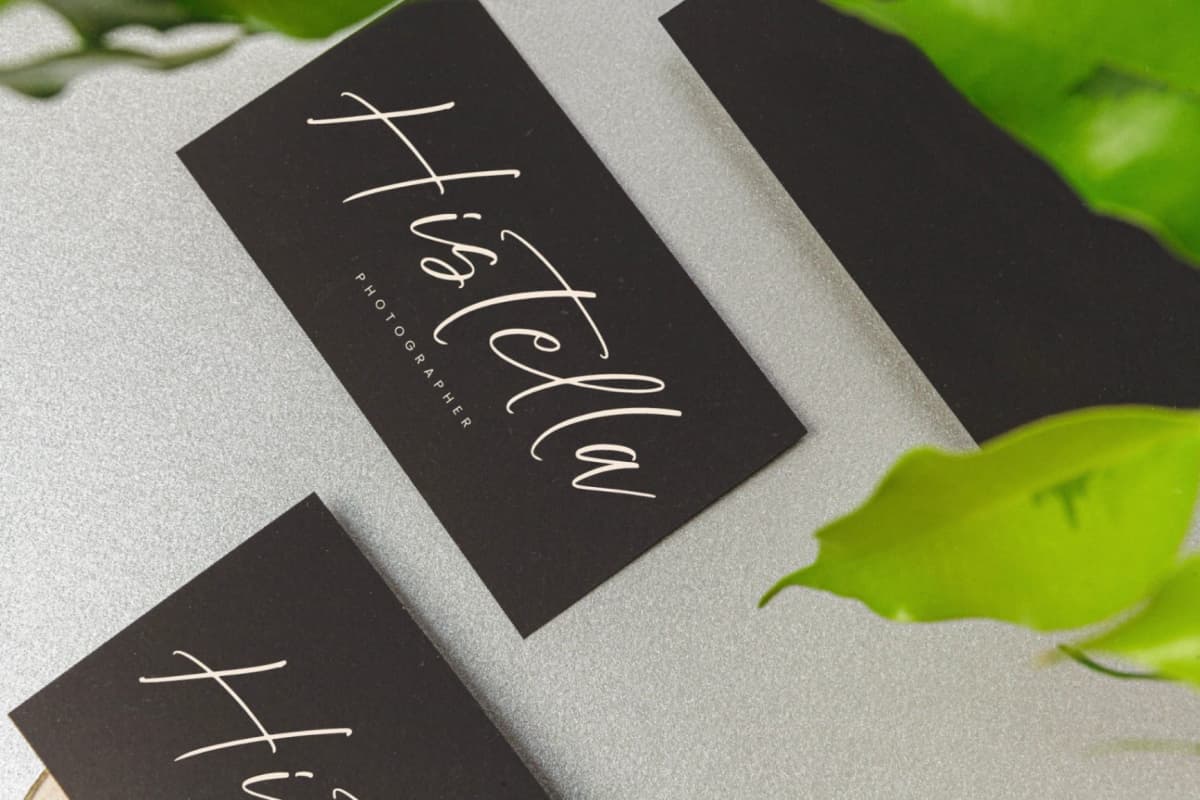 History Postime - Modern Script Font font preview 7