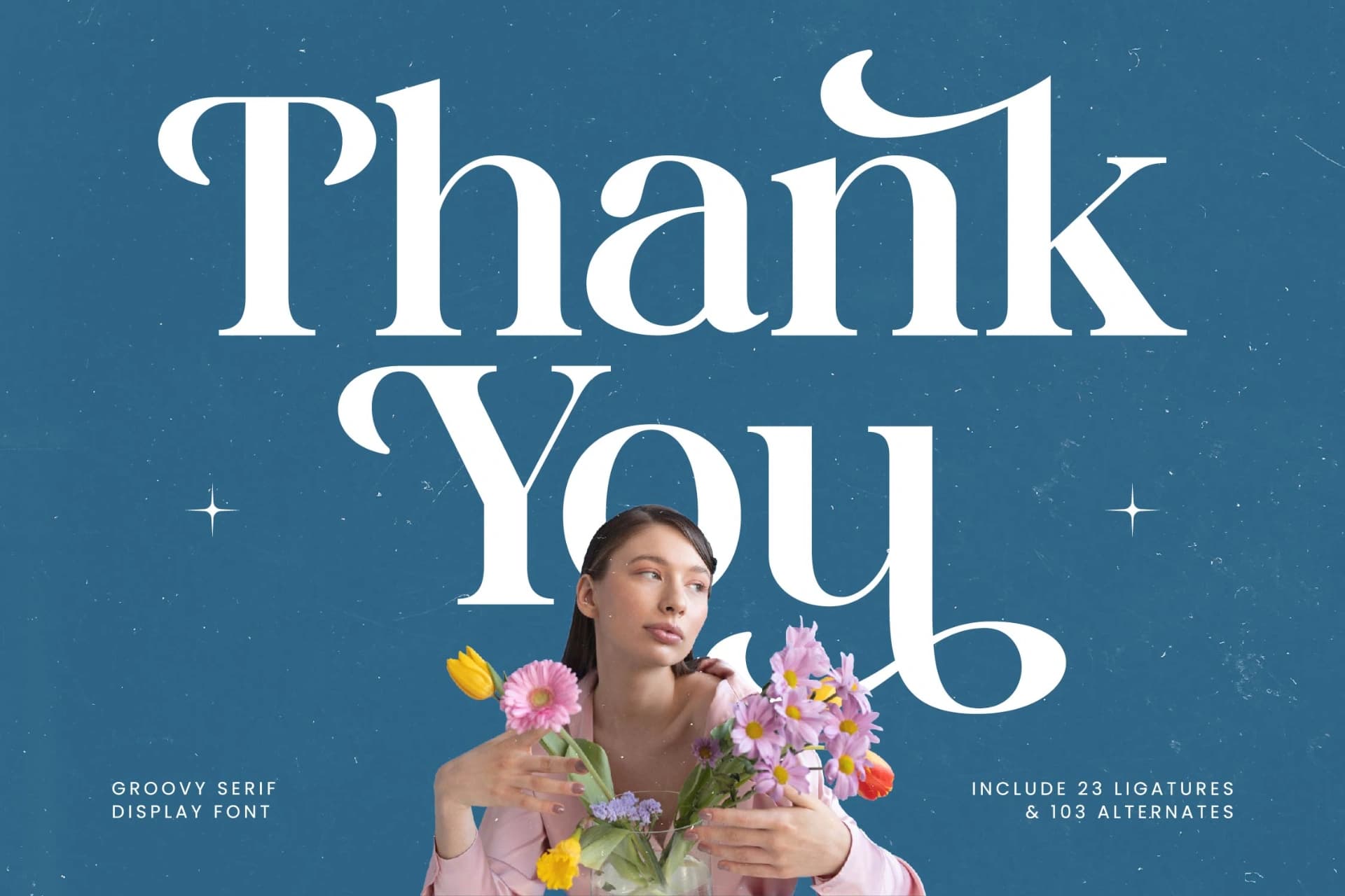 Preview 20 for Halucka Bailey - Groovy Serif Display Font