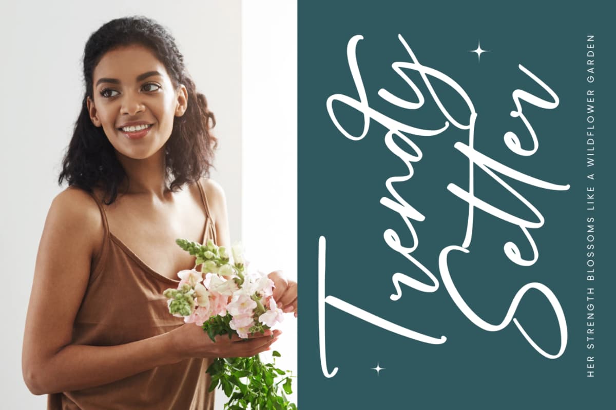 Froster Snowfow - Stylish Handwritten Font font preview 17