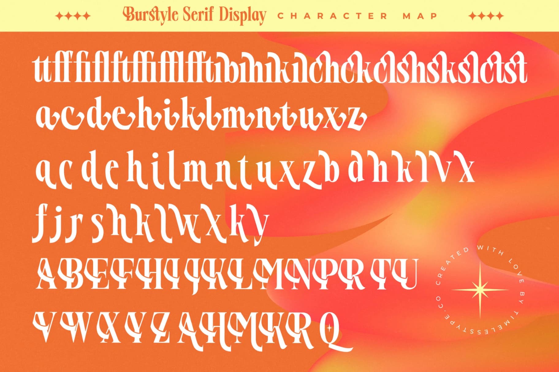 Preview 19 for Burstyle - Modern Display Serif