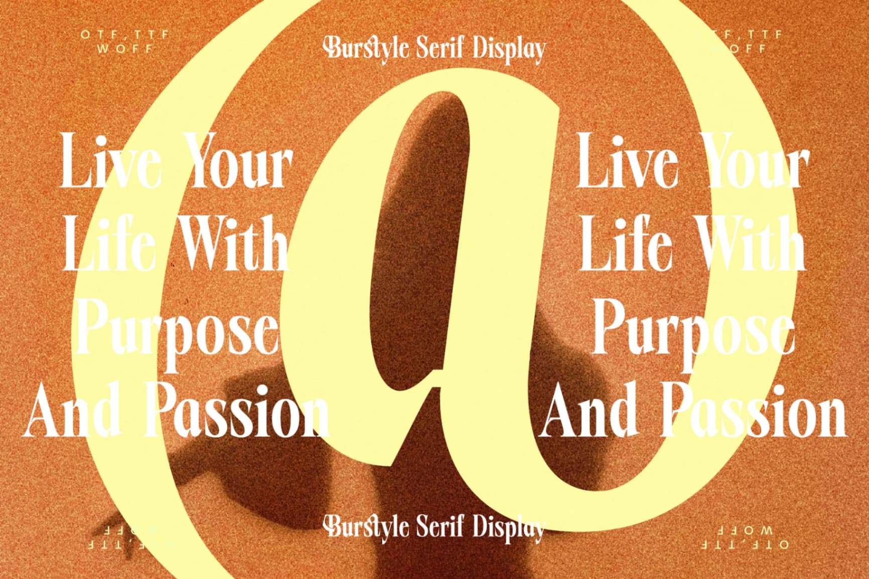 Preview 6 for Burstyle - Modern Display Serif