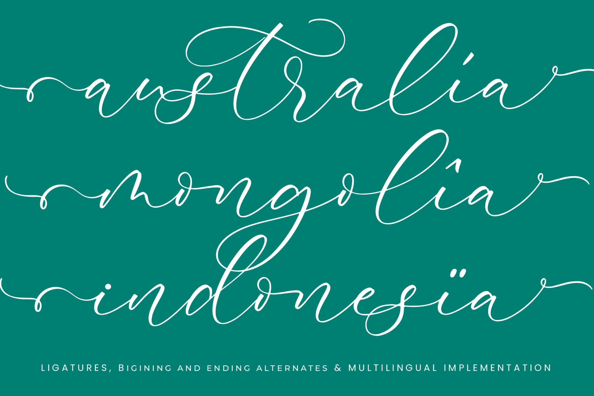Preview 15 for Avonta Qintani - Stylish Calligraphy Font