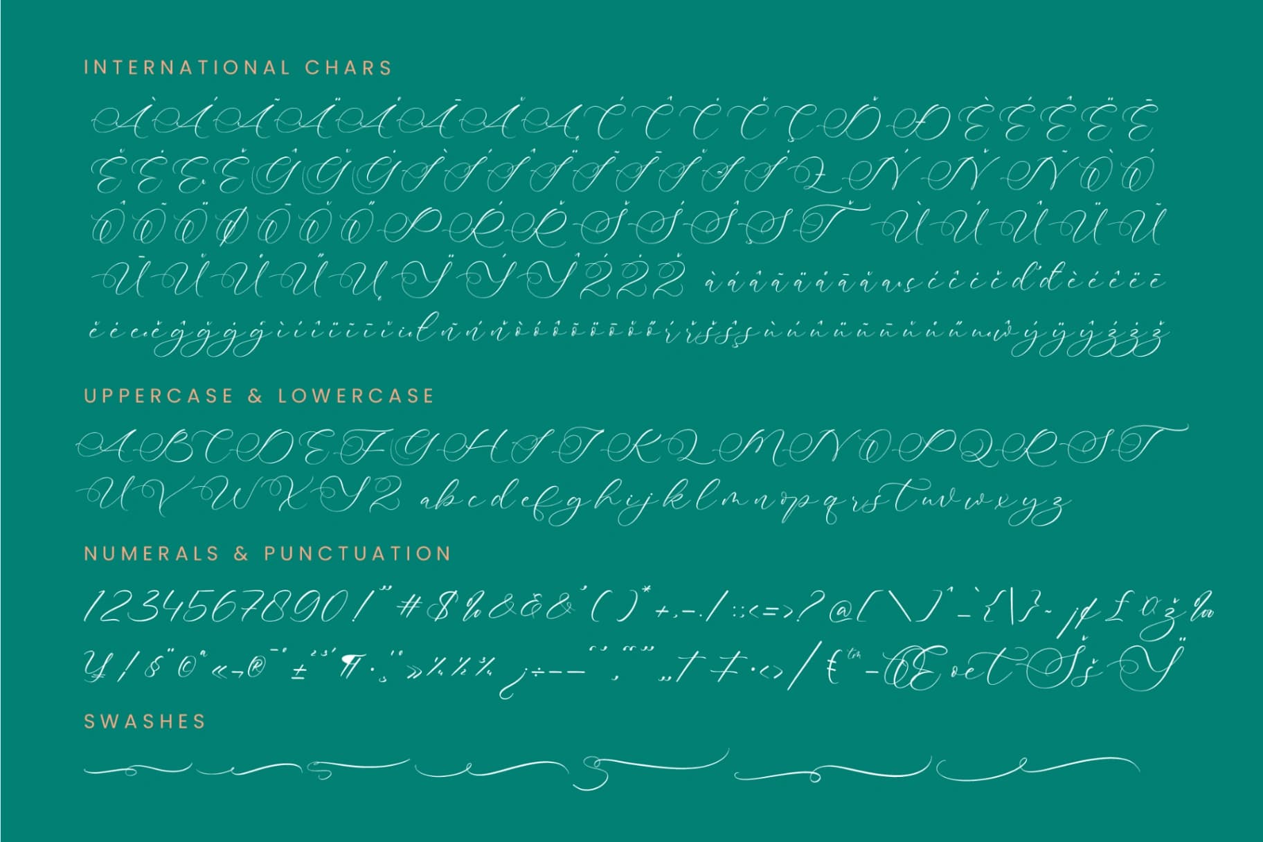 Preview 18 for Avonta Qintani - Stylish Calligraphy Font