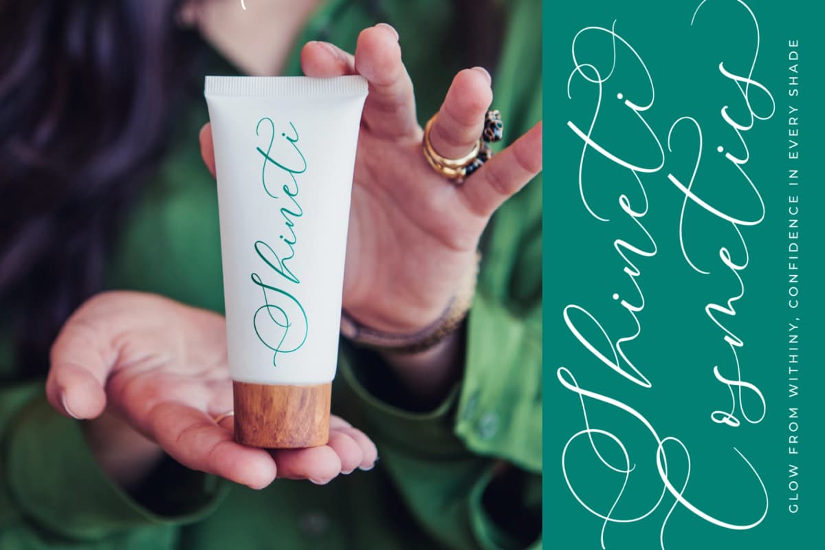 Avonta Qintani - Stylish Calligraphy Font font preview 13