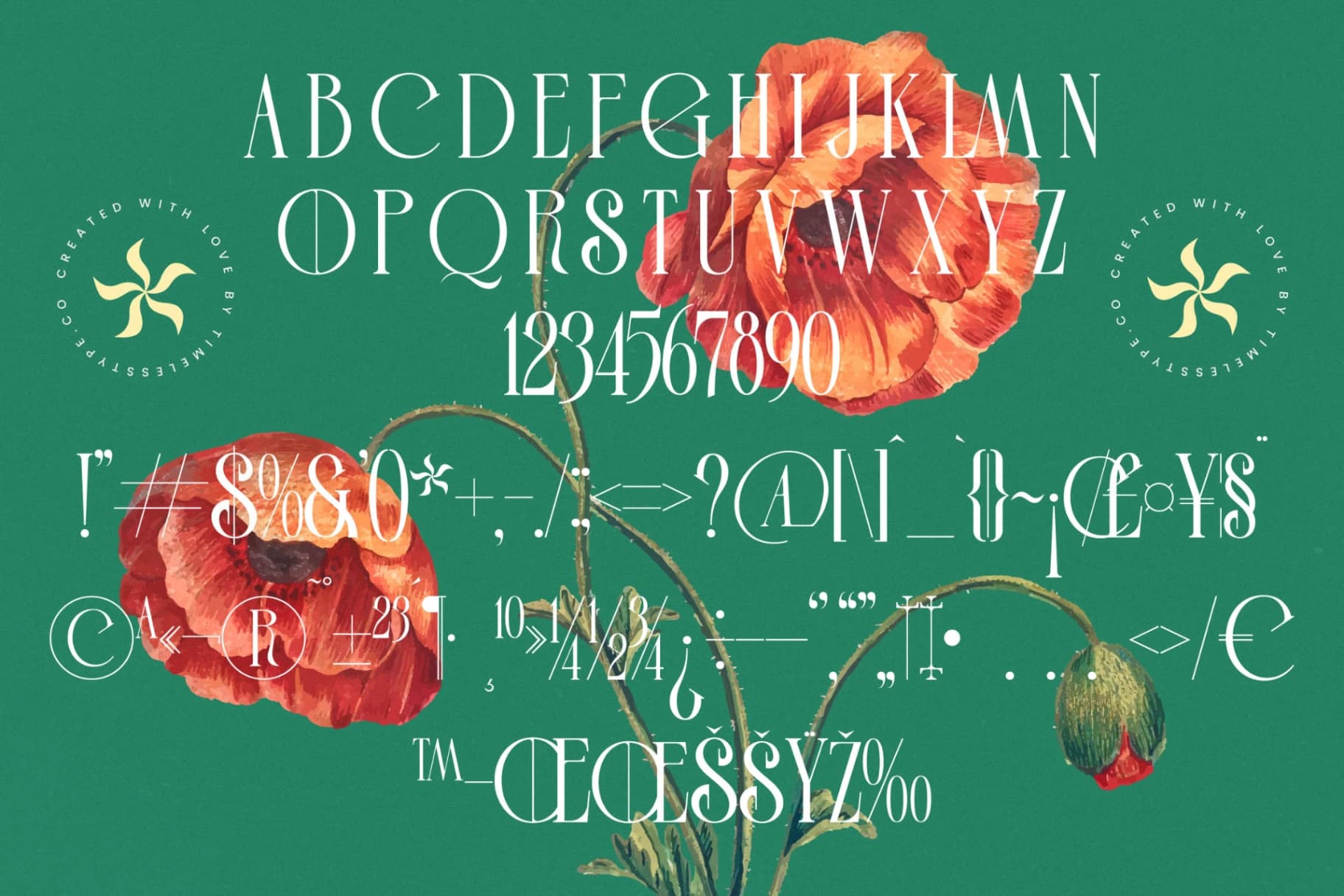 Preview 18 for Leodarck - Modern Display Typeface
