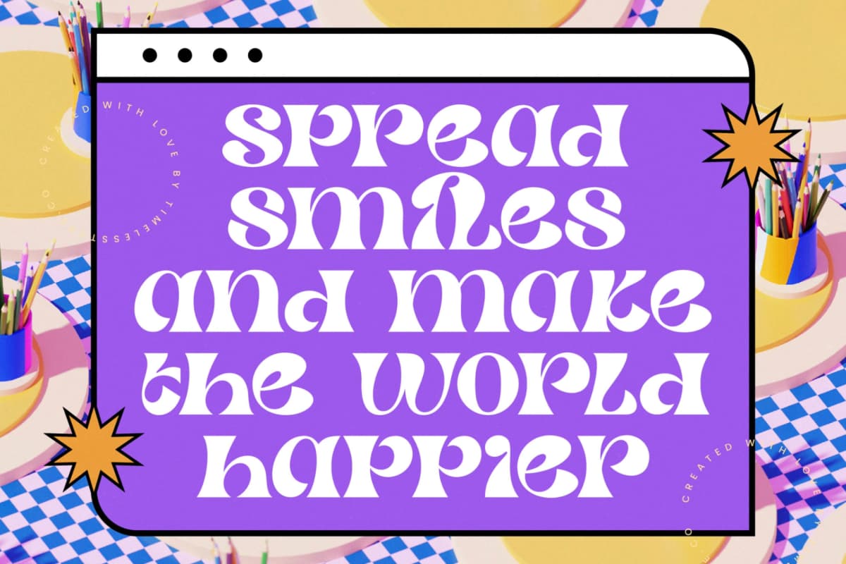 Preview 5 for Tasty Real - Modern Display Font