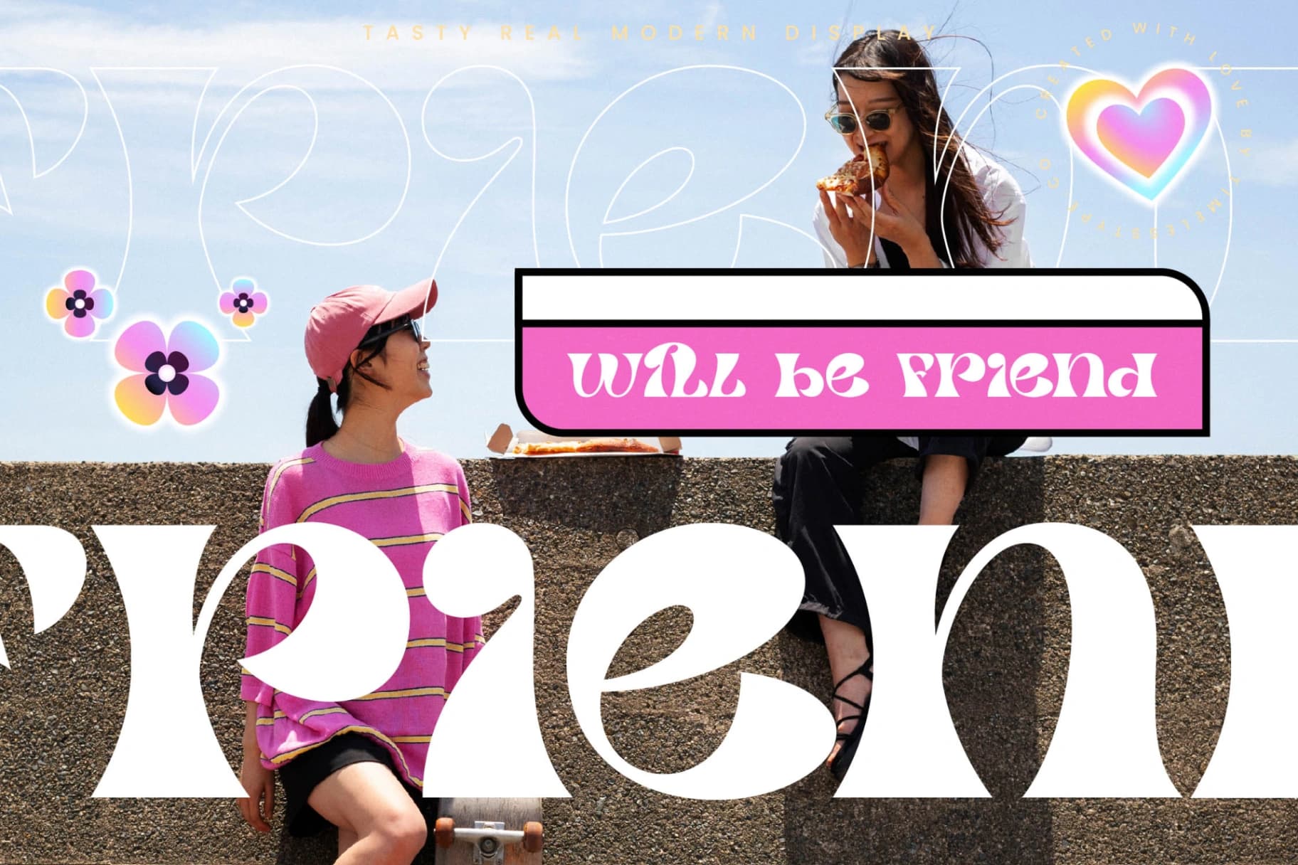 Preview 7 for Tasty Real - Modern Display Font